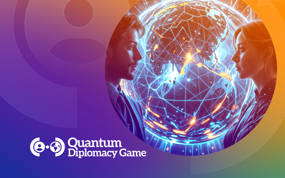 New Quantum Game to Train Future Leaders in Anticipatory Science Diplomacy